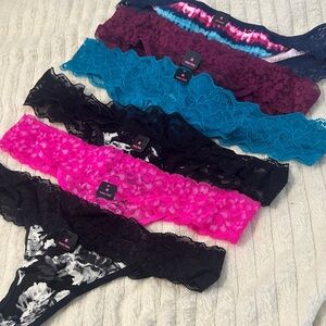6 panty bundle NWT
